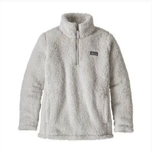 Patagonia Los Gatos Quarter Zip Fleece Pullover Big Kid Sweater size 14